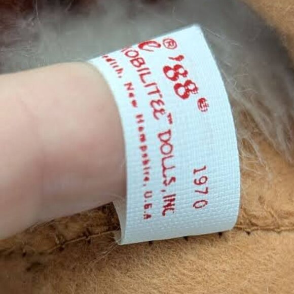 Vintage Annalee Mobilitee Christmas Reindeer Plush 18" x 16" Eyes Open - Picture 7 of 14